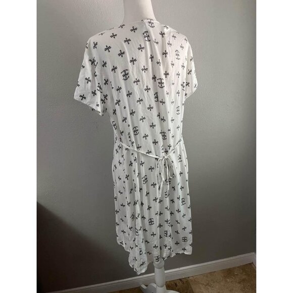 By Junkfood blondie camp Funtime white dress button down size XL - Picture 7 of 9